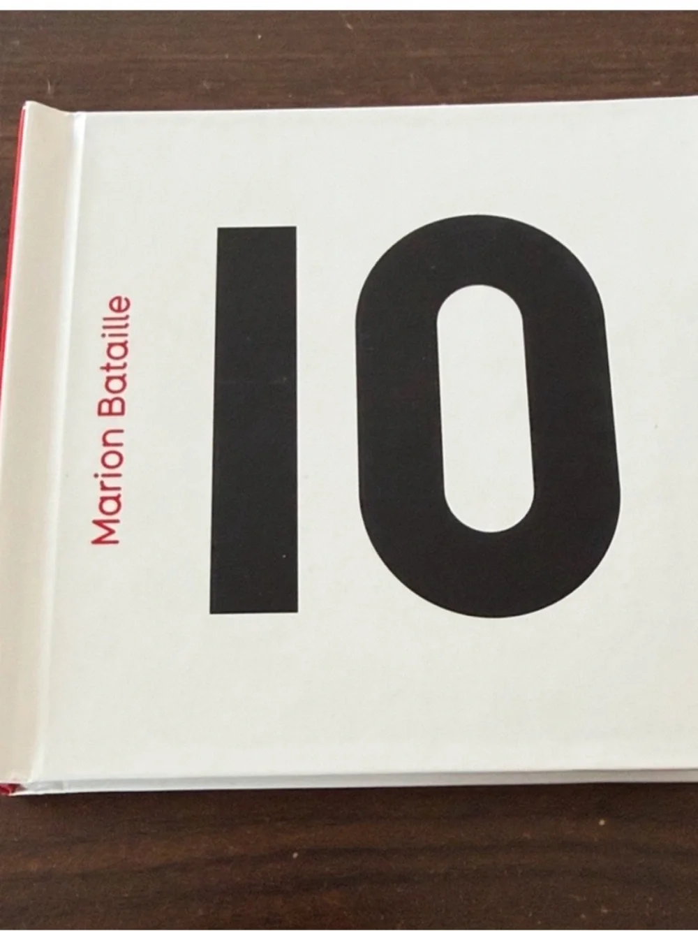 10 by Marion Bataille Pop Up Art Book with Original Slipcase